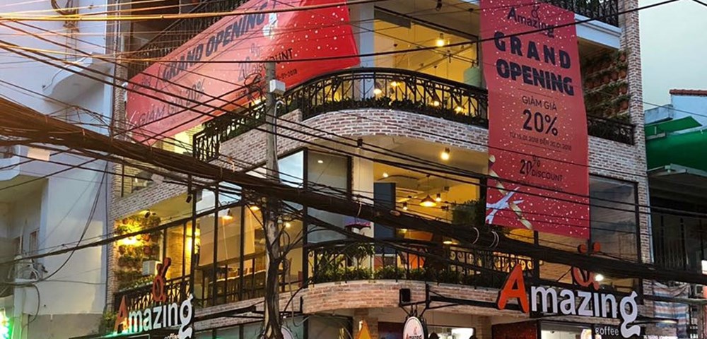 Dự án tư vấn setup và thiết kế chuỗi Amazing Coffee